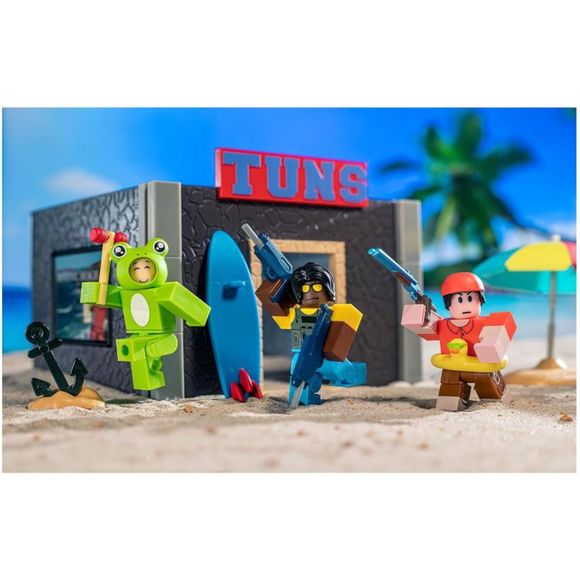 NEW Roblox ROB0599 Action Collection-Arsenal Operation Beach Day Deluxe Playset - Picture 3 of 11